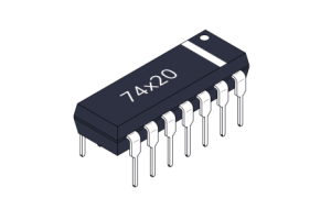 Понимание серии 7400: Изучение 74HC20 и 74LS20 NAND Gates