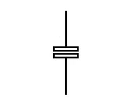 Bipolar Capacitor Symbol