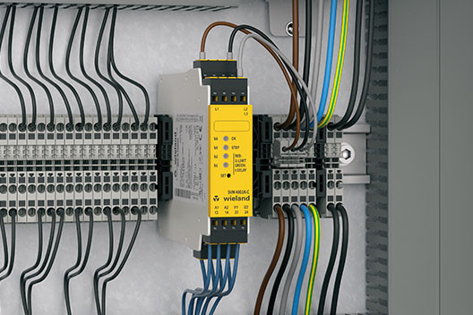 Figure 5. Safety Relay In Control Panel