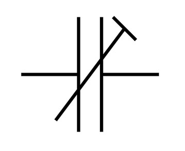 Trimmer Capacitor Symbol