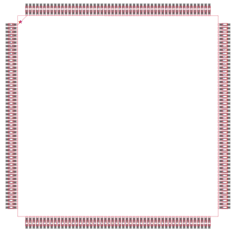 EPF10K30AQI240-3N Footprint