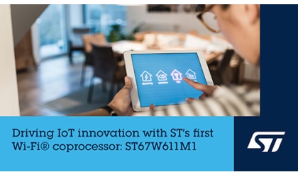 ST Wi-Fi/Bluetooth модуль модуля под ключ, разработанное в сотрудничестве с Qualcomm, официально находится в массовом производстве и успешно приземляется в важных случаях применения клиентов